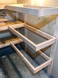 Often in the photo of shelves in the garage with their own hands they meet with a rack, which can also be made independently. Diy Garage Shelves With Plans The Handyman S Daughter