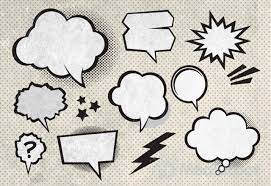 640x440 Vector Comic Book Speech Bubbles Preview2 Png 640 440 Pixels Thought Bubbles Comic Books Speech Bubble