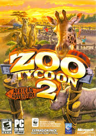 Zoo Tycoon 2 African Adventure 2006 Windows Box Cover Art Mobygames Zoo Adventure Cover Art Zoo