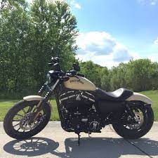 Harley Davidson Iron 883 In A Sand Camo Denim Finish