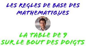 Multipliez par 10 puis ensuite enlevez le nombre une deuxième astuce. La Table De 9 Sur Le Bout Des Doigts Youtube