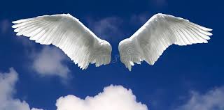 Angel Wings With Sky Background Angel Wings With Background Made Of Sky And Clo Affiliate Wings Angel Sky Clouds Angel Sky And Clouds Background