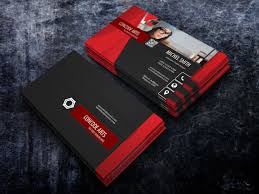 Black And Red Business Cards Template Free Download Black And Red Colour Professional Business Card Colorful Business Card Professional Business Cards Professional Business Cards Templates