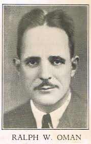 Ralph Wiley Oman (1897-1984)