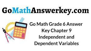 Savvas realize test answers actividad docente. Go Math Grade 6 Answer Key Chapter 9 Independent And Dependent Variables Go Math Answer Key