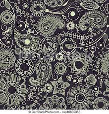 The paisley design, called boteh jegheh in persian, ( بته جقه‎) is an asymmetrical, geometric floral pattern, similar to that of a teardrop, but with a curved upper end. Vector Floral Paisley Pattern Canstock