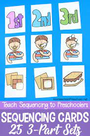 5 little men visual aids. 3 Step Sequencing Cards Printables For Preschoolers Sequencing Cards Sequencing Activities Preschool Sequencing Kindergarten