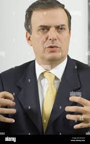 Marcelo Ebrard, Mayor of Mexico City Stock Photo
