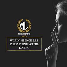 Work Hard In Silence Let Your Success Be The Noise Meaning In Hindi Win In Silence Let Them Think You Re Losing Let It Be Me Quotes Motivational Quotes