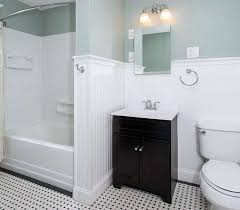 With the popularity of shiplap growing exponentially, we have been replacing traditional beadboard applications in wainscoting to shiplap, giving the space a unique look not traditionally. Bathroom Wainscoting Ideas Designing Idea