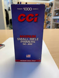 CCI Small Rifle Primers Magnum # 450 – NSWRA