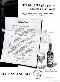 Image result for White 1957 Ballatine Ale Company