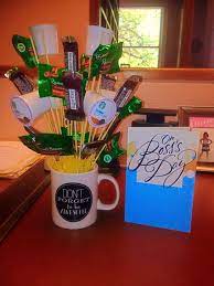 For a boss who's always on the go, there's nothing worse than having to deal with the hassle of a dead phone. National Boss Day Starbucks Coffee Sugar Free Candy Coffee Mug And Card Boss Gifts Diy National Bosses Day Gifts For Boss