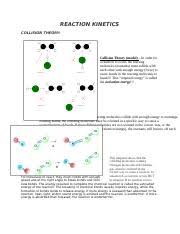 Activity a collision theory gizmos : Collision Theory Gizmo Activity Reaction Kinetics Collision Theory Collision Theory Model U2013 In Order For A Reaction To Occur The Reacting Course Hero