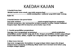 Secara kasarnya, kajian eksperimental ini boleh digambarkan seperti jadual 3. Contoh Soalan Kaedah Kajian Resepi Book F