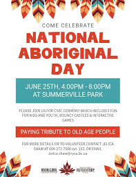 It's called regatta day in newfoundland, terry fox day in mb, saskatchewan day in sk. White National Indigenous Day Event Flyer Holiday Poster Instagram Ad Template Poster Template