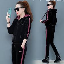 Reiss head of menswear design, alex field, says: Women Sport Suit Winter Thick Velour Warm Jacket Hoodie Sweatshirt Pant Casual Jogger Running Outfit Set Sportswear Tracksuit Buy At The Price Of 52 99 In Aliexpress Com Imall Com