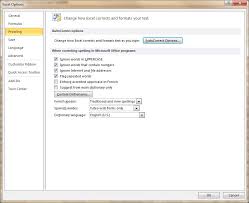 Customize Spellcheck And Grammar Check Options In Excel Pryor Learning Solutions