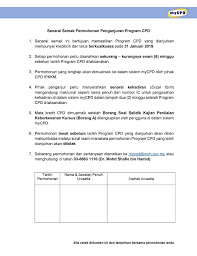 Continuing professional development (cpd) is a systematic maintenance, improvement and broadening of knowledge, understanding and skills, and the development of personal qualities necessary for the execution of professional duties throughout the individual's working life. Mycpd 2 0 Kementerian Kesihatan Malaysia Posts Facebook