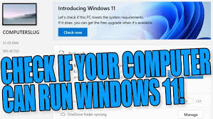 Windows 10 may even be faster than windows 7. Windows 11 Pc Health Check Pc Health Check Windows 10 Archives Computersluggish