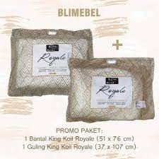 100% uptime guarantee click disini kabel usb. Paket 1 Bantal 1 Guling King Koil Royale Kingkoil Royale Pillow Bolster Shopee Indonesia