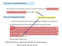 A direct quotation reproduces words verbatim from another work or from your own previously published work. When To Block Quote Apa Citation Apa Style Set It Off From Your Text By Beginning A New Line Sissy Blog