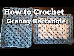 How To Crochet A Granny Rectangle Youtube This is just a granny square but is worked in the rectangular form. how to crochet a granny rectangle