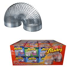 He is a wooden toy dachshund who speaks with a graveled southern accent. Buy Original Metal Slinky At Mighty Ape Nz