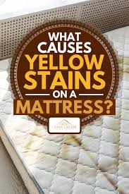 Too much water can also damage the mattress and. What Causes Yellow Stains On A Mattress Home Decor Bliss