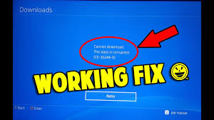 3 Ways To Fix Cannot Download Corrupted Data On Ps4 Ce 36244 9 Youtube