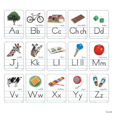 The full spanish alphabet pronunciation & audio. Zaner Bloser Spanish Alphabet Cards 30 Pc Oriental Trading