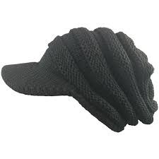 Vintage Striped Pattern Ribbed Knit Hat With Brim 5 55 Liked On Polyvore Featuring Accessories Hats Brimm Knit Hat With Brim Knit Beanie Hat Knit Beanie