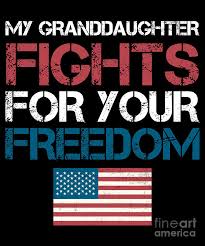 Grandma and grandpa with grandkids. My Granddaughter Is In The Military Grandma Grandpa Drawing By Noirty Designs