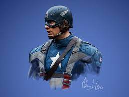 Captain America Digi Painting By Lasse17 On Deviantart Captain America Team Captain America Chris Evans Captain America