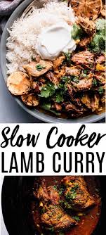Stir and put crock pot on low setting cook for 6 hours. Slow Cooker Lamb Curry Lamb Curry Recipes Slow Cooker Lamb Crockpot Lamb