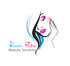 Concept for beauty salon, cosmetics label background, visage and makeup. Hair Salon Logo Ideas