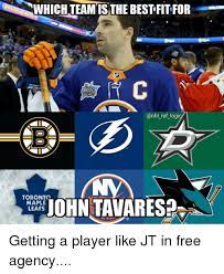 Make your own images with our meme generator or animated gif maker. Which Team Is The Best Fit For Skills Toronto Maple Leafs Aohn Tavares Getting A Player Like Jt In Free Agency Meme On Me Me