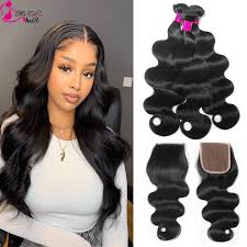 Lace closure and frontal is one of hot sell hair products in our factory, the hand tied workmanship is fine, and we choose the high quality durable virgin hair for our hand tied products, our hand tied wooers have rich experience to keep consistent quality breach item.fsn closure weave weave vendors, main manufacture wholesale price t op quality human. Ms Cat Hair Body Wave Brazilian Hair Weave With Closure 3 Bundle With Lace Closure 4pcs Lot Remy Human Hair Bundles With Closure Weave Bundles With Closure Weave Closure With Bundlesweave Brazilian Aliexpress