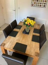 This beautiful dining chair will add stylethis beautiful dining chair will add style to your dining set. Solid Oak Dining Table With 6 Chairs For Sale In Lisburn County Antrim Gumtree