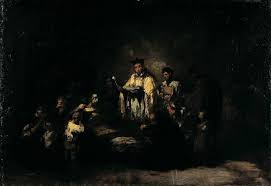 Extremaunción — sustantivo femenino 1. L Extreme Onction La Extremauncion Eugenio Lucas Velazquez Wikioo Org The Encyclopedia Of Fine Arts
