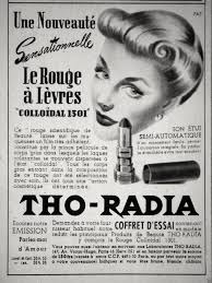 Tho Radia Lipstick Ad 1950 Rouge A Levres Levre Beaute