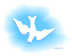 Dove with olive looking down to earth. Christian Clip Art Graphic Descending Dove Solid White Dove 2 Clipartix