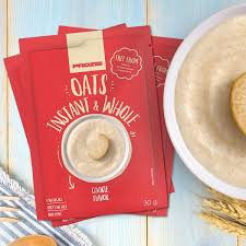 3 X Sachet Instant Whole Oats Powder 30 G Petit Dejeuner Et Snacks Prozis Petit Dejeuner Fibres Alimentaire Essence De Vanille