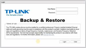 Tp Link Pharos Cpe Configuration Backup Restore Youtube