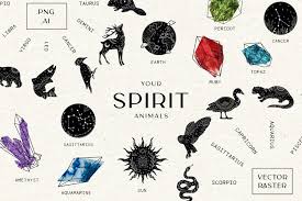 A spirit animal can tell a lot about a person. Your Spirit Animals Zodiac Signs Clipart Constellation 837687 Illustrations Design Bundles