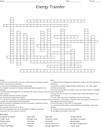 Maybe you would like to learn more about one of these? Ecology Vocabulary Crossword Wordmint