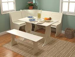 Target Marketing Systems 3 Piece Breakfast Nook Dining Set With A L Shaped Stora Breakfast Nook Furniture Modern Kitchen Tables Corner Breakfast Nook Furniture