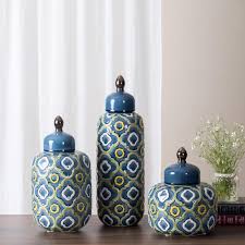 Mezze Decorative Jar Small Temple Jar Decorative Jars Decorated Jars