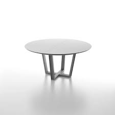 Table basse ou table d'appoint ronde apportera une touche design dans votre pièce à vivre. Table Ronde Extensible Avec Plateau En Verre Et Pietement Design Viktor 4 Pieds Com