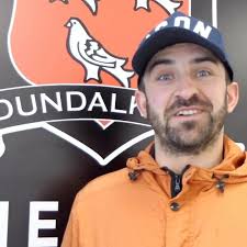 Dundalk fans Danny O’Connell and Dylan Keenan popped into Oriel this week  to make the draw and chat about the Shed Side Army fundraiser which raised  over €1800 for Cara Cancer Support Centre Dundalk., ...